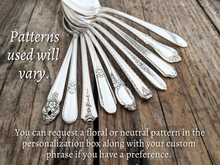 Load image into Gallery viewer, Custom Vintage Silverplate Teaspoon